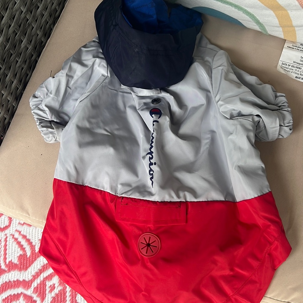 Dog rain jacket
